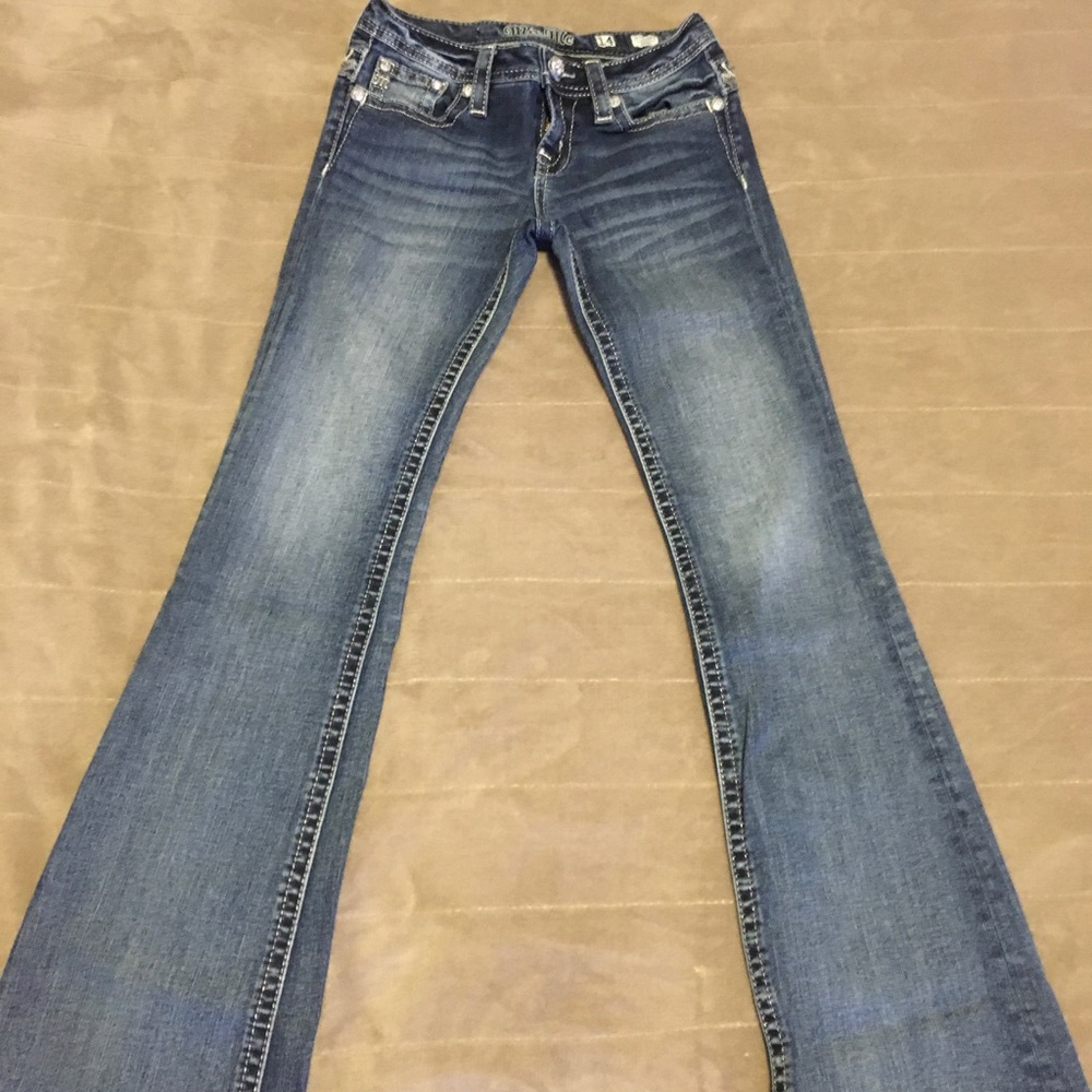 Miss Me kids jeans. Size 14.